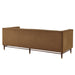 Modway Devote 93 Inch Performance Velvet Channel Tufted Sofa in Carob - side view