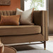 Modway Devote 93 Inch Performance Velvet Channel Tufted Sofa in Carob - lifestyle view 22