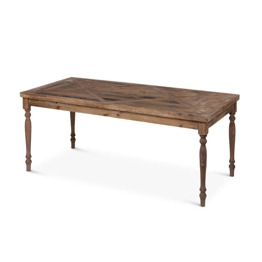 Park Hill Collection Rustic Farmhouse Style Kitchen Wood Dining Table EFC00991 Park Hill Collection