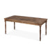 Park Hill Collection Rustic Farmhouse Style Kitchen Wood Dining Table EFC00991 Park Hill Collection