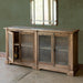 Park Hill Collection Urban Living Aged Zinc Top Whiskey Cabinet EFC06096 Park Hill Collection