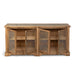 Park Hill Collection Urban Living Aged Zinc Top Whiskey Cabinet EFC06096 Park Hill Collection