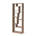 Park Hill Collections Coastal Cottage Geometric Wooden Etagere Bookshelf EFC20131 Park Hill Collection