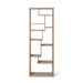 Park Hill Collections Coastal Cottage Geometric Wooden Etagere Bookshelf EFC20131 Park Hill Collection