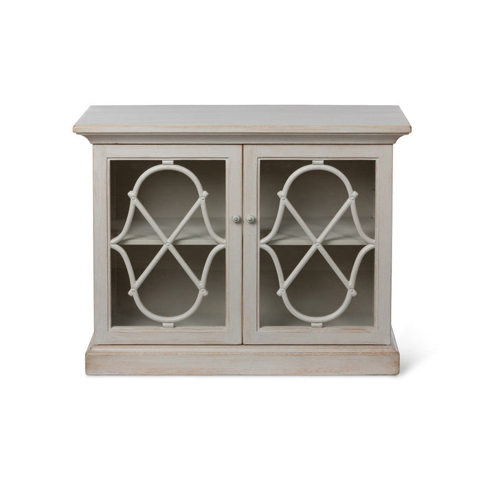 Park Hill Collections Southern Classic Adeline Wood Console with Glass Doors Cabinet EFC20133 Park Hill Collection