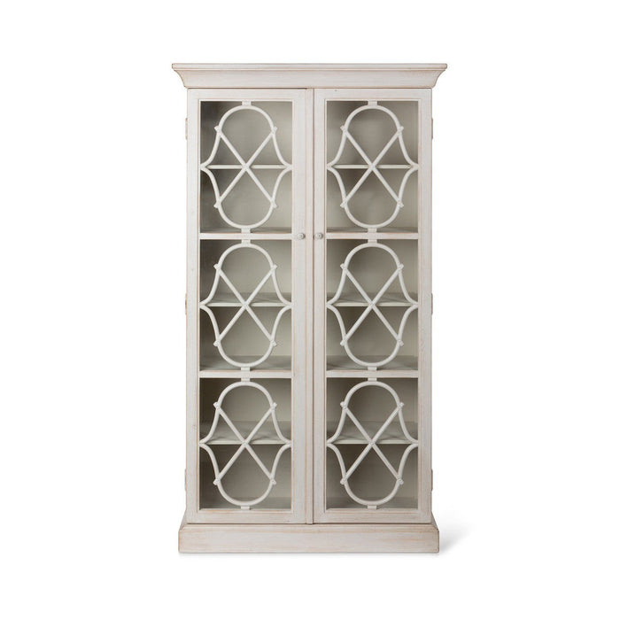 Park Hill Collections Southern Classic Adeline Wood Cabinet with Glass Doors EFC20134 Park Hill Collection