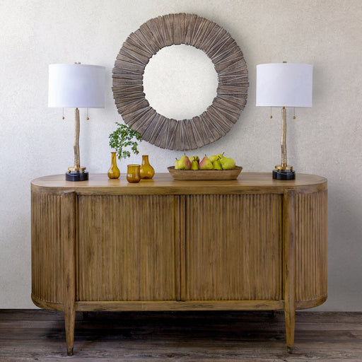 Park Hill Collections Lodge Taos Sliding Door Sideboard Console EFC20135 Park Hill Collection