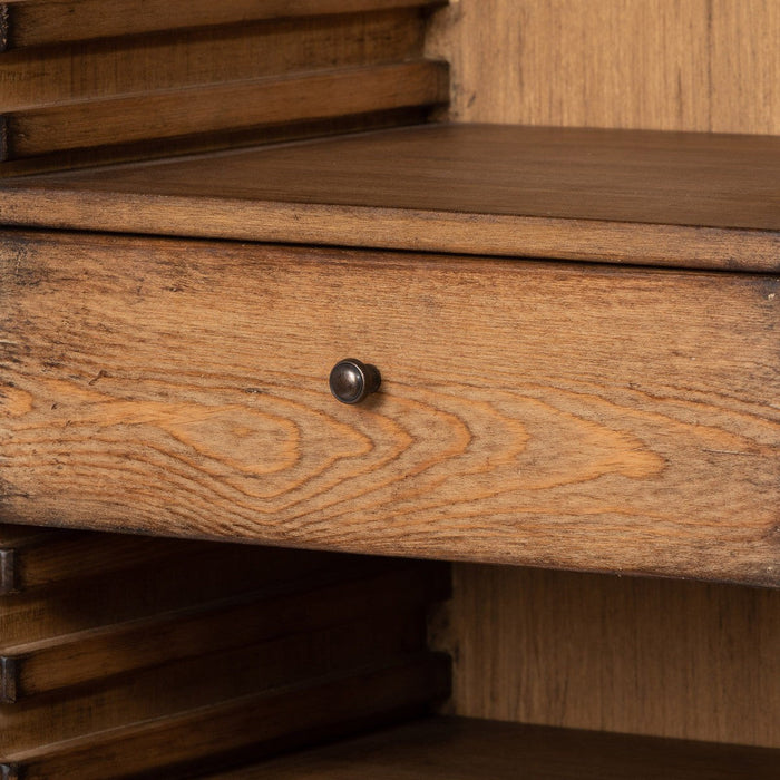 Park Hill Collections Manor Bradley Adjustable Shelf Wooden Bookcase EFC20137 Park Hill Collection