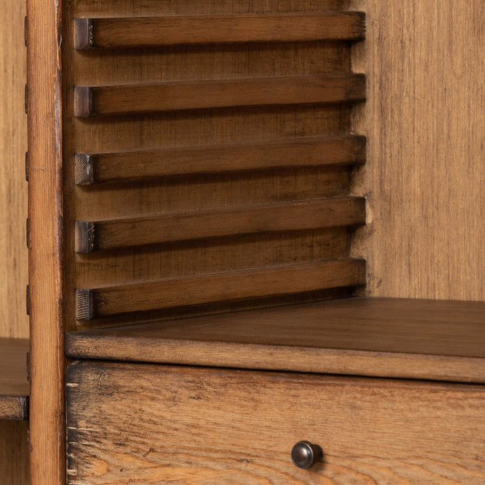 Park Hill Collections Manor Bradley Adjustable Shelf Wooden Bookcase EFC20137 Park Hill Collection