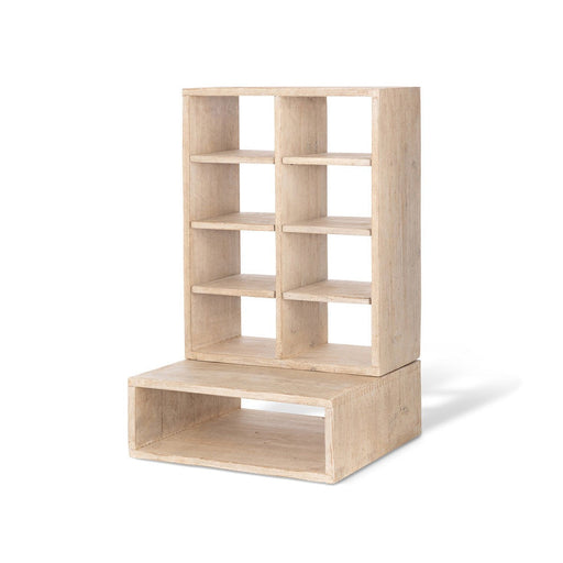 Park Hill Collection Home Fragrance Whitewash Countertop Candle Cabinet EFC20143 Park Hill Collection