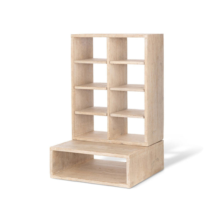 Park Hill Collection Home Fragrance Whitewash Countertop Candle Cabinet EFC20143 Park Hill Collection