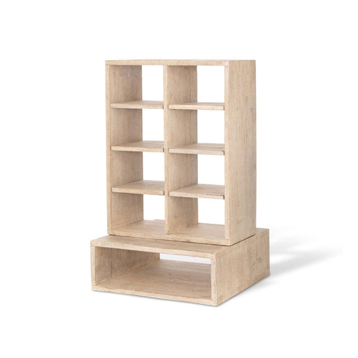 Park Hill Collection Home Fragrance Whitewash Countertop Candle Cabinet EFC20143 Park Hill Collection
