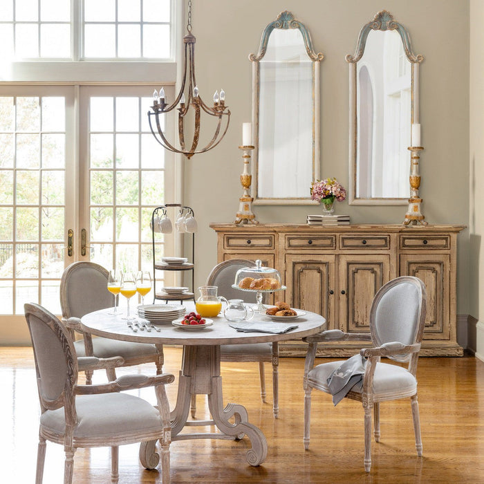 Park Hill Collection Country French Cedric Wood Console EFC20144 Park Hill Collection