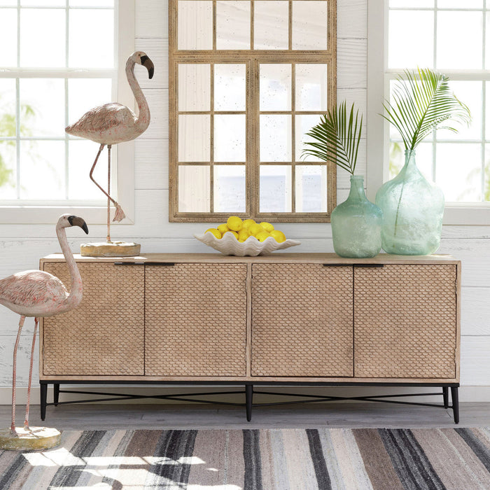 Park Hill Collection Coastal Cottage Lunan Entertainment Console EFC20145 Park Hill Collection