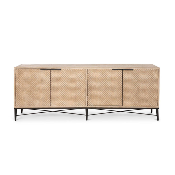 Park Hill Collection Coastal Cottage Lunan Entertainment Console EFC20145 Park Hill Collection
