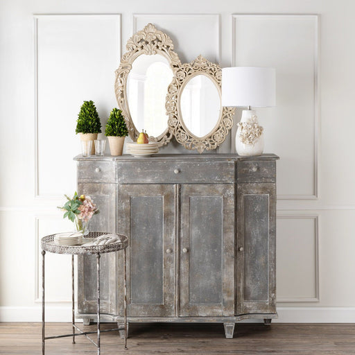 Park Hill Collection Country French Collection Aged Paint Townhouse Console EFC80890 Park Hill Collection