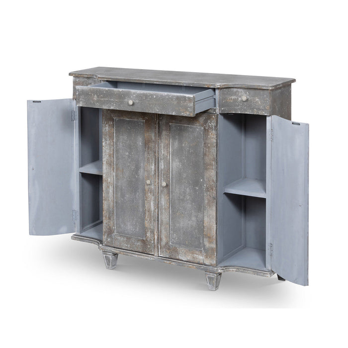 Park Hill Collection Country French Collection Aged Paint Townhouse Console EFC80890 Park Hill Collection