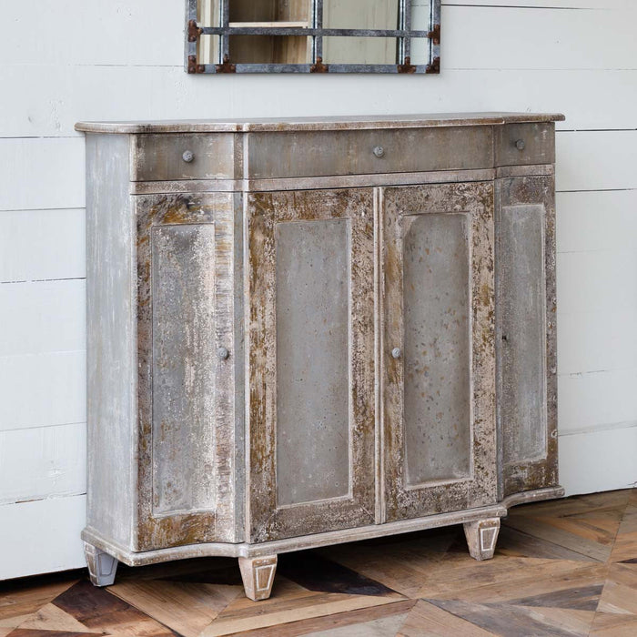 Park Hill Collection Country French Collection Aged Paint Townhouse Console EFC80890 Park Hill Collection