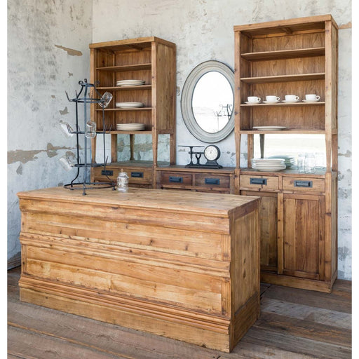 Park Hill Collection Park Hill Pantry & Cafe Low Bar Back Cabinet EFC81965 Park Hill Collection