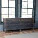 Park Hill Collections Manor Painted Black Credenza Console EFC90464 Park Hill Collection