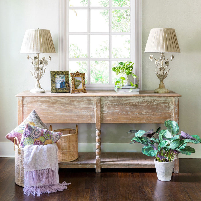 Park Hill Collection La Boheme Spool Leg Console EFC90481 Park Hill Collection