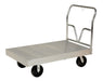 Vestil EFHD-3048 Aluminum Heavy Duty Extruded Platform Truck 30 in. x 48 in. 4,800 lb. Capacity Silver