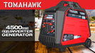 4500 Watt Inverter Generator Electronic Fuel Injection EFI Super Quiet Portable Gas Power Professional Use - detail close-up