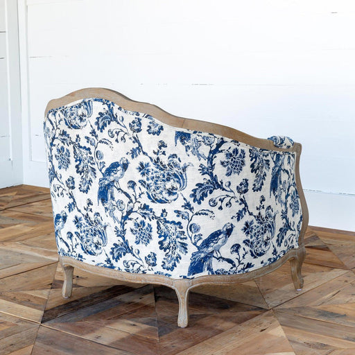 Park Hill Collections Southern Classic Bluebird Toile Settee EFS00460 Park Hill Collection