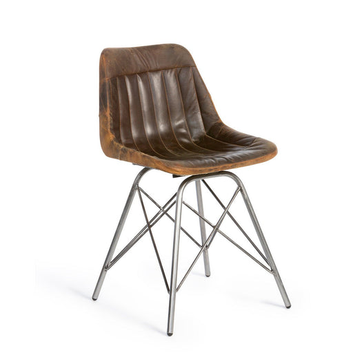 Park Hill Collection Urban Living Industrial Leather Desk Chair EFS06050 Park Hill Collection