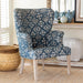 Park Hill Collections Coastal Cottage Estella Upholstered Arm Chair EFS06064 Park Hill Collection