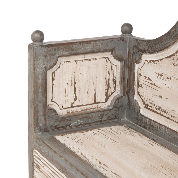 Park Hill Collections Country French Simone Wooden Bench EFS20128 Park Hill Collection