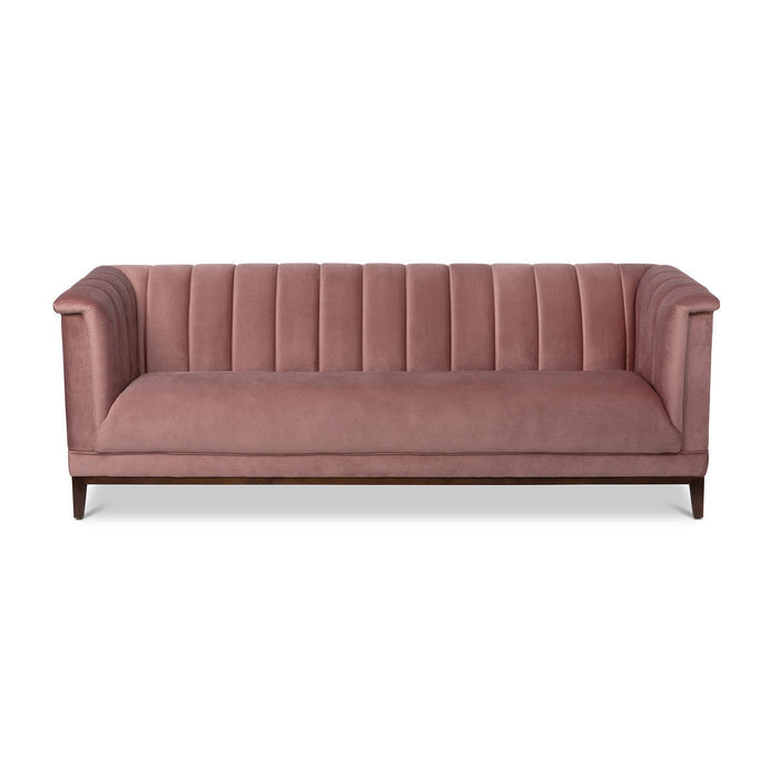 Park Hill Collection La Boheme Moira Rose Velvet Sofa EFS26071 Park Hill Collection