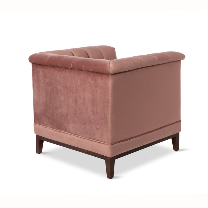 Park Hill Collection La Boheme Moira Rose Velvet Chair EFS26072 Park Hill Collection