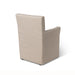Coastal Cottage Slip Covered Linen Arm Chair EFS26077 - back view