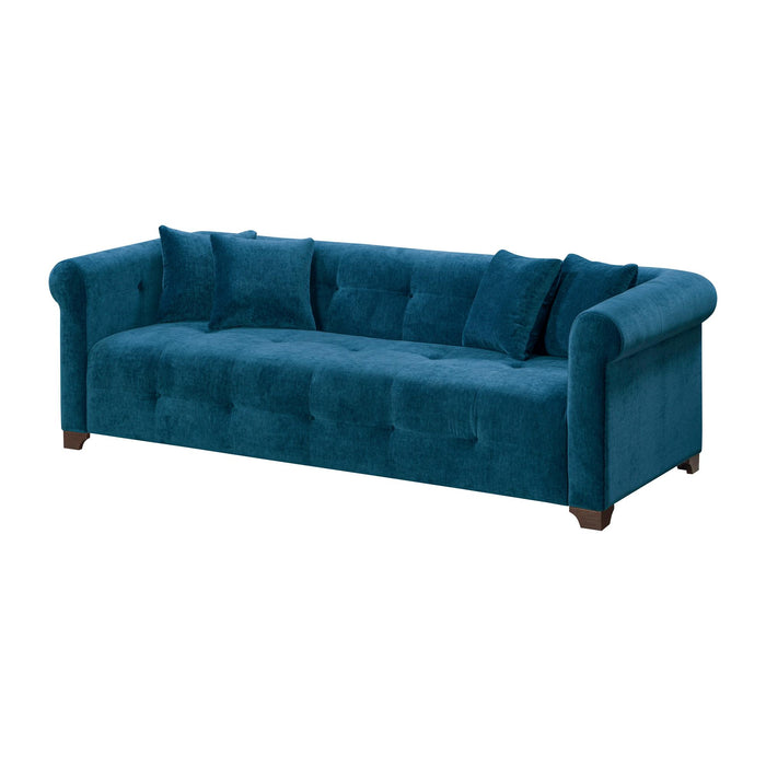 Park Hill Collection Statesman Sofa – Imperial Indigo