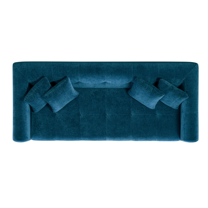Park Hill Collection Statesman Sofa – Imperial Indigo (view 7)