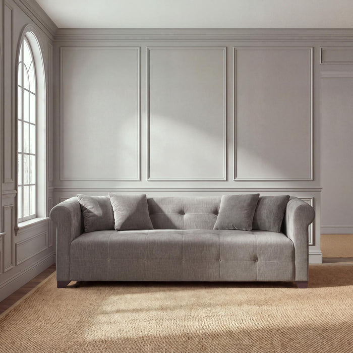 Park Hill Collection Statesman Sofa – Taupe (view 36)