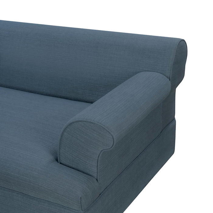 Park Hill Collection Flagship Sofa – Heathered Navy (view 27)
