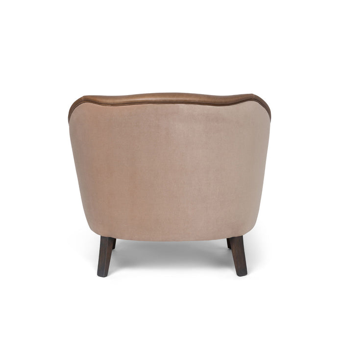 Park Hill Collection Sophia Curved Club Chair EFS26318 Park Hill Collection