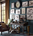 Park Hill Collection Mahogany Leather Library Chair, Cordovan (EFS36068) Parkhillcollection