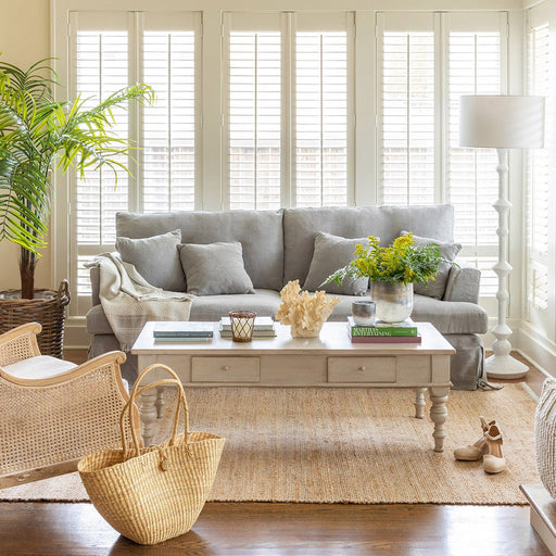 Park Hill Collections Coastal Cottage Slipcover Sofa EFS81660 Park Hill Collection