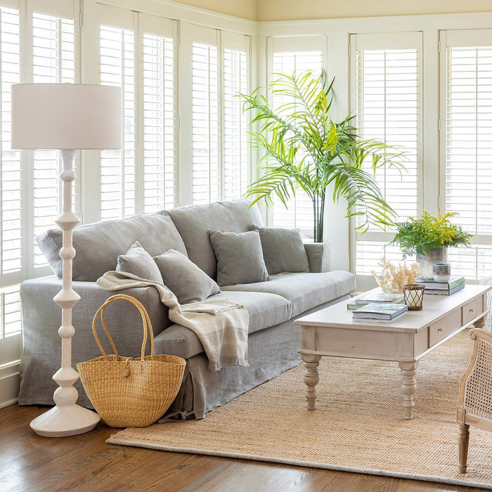 Park Hill Collections Coastal Cottage Slipcover Sofa EFS81660 Park Hill Collection