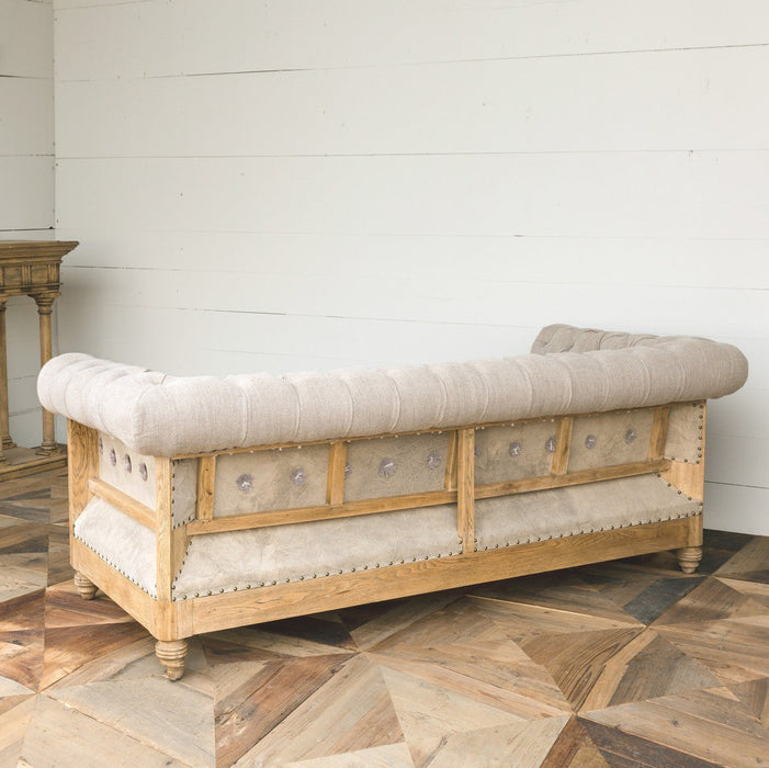 Park Hill Collections Country French Hillcrest Tufted Sofa EFS81664 Park Hill Collection