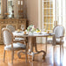 Park Hill Collection White Washed Dining Room Arm Chair EFS81666 Park Hill Collection