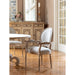 Park Hill Collection White Washed Dining Room Arm Chair EFS81666 Park Hill Collection