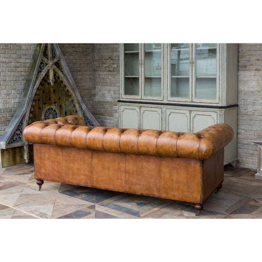 Park Hill Collections Harrisburg Leather Library Sofa EFS81904 Park Hill Collection