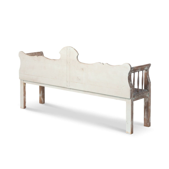 Park Hill Collections La Boheme Aged Painted Bench EFS81954 Park Hill Collection