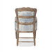 Park Hill Collection Country French Quarter Blue Provincial Fireside Chair EFS90247 Park Hill Collection
