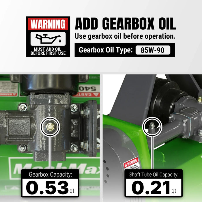 60'' Light-duty Flail Mower 3 Point 15-35HP ,  PTO Driven,  EFS60 — detail view
