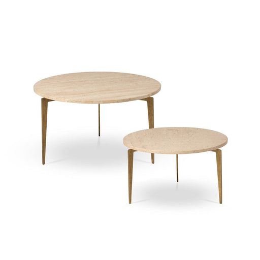 Park Hill Collection Coastal Cottage Nero Round Nesting Cocktail Tables EFT20113 Park Hill Collection